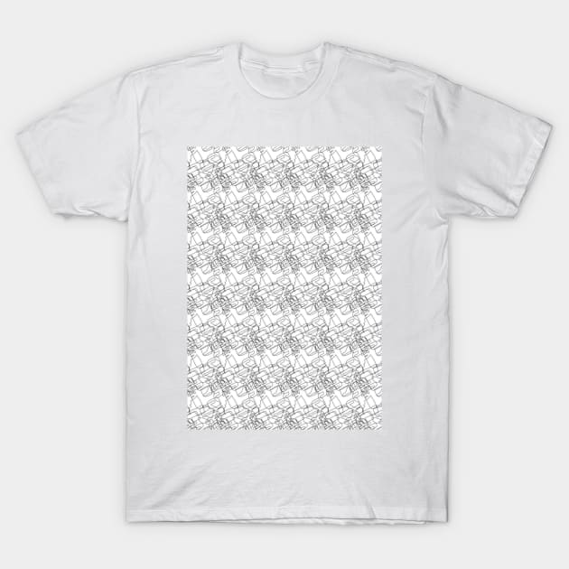 Dyslexia digital design T-Shirt by Quirkypieces